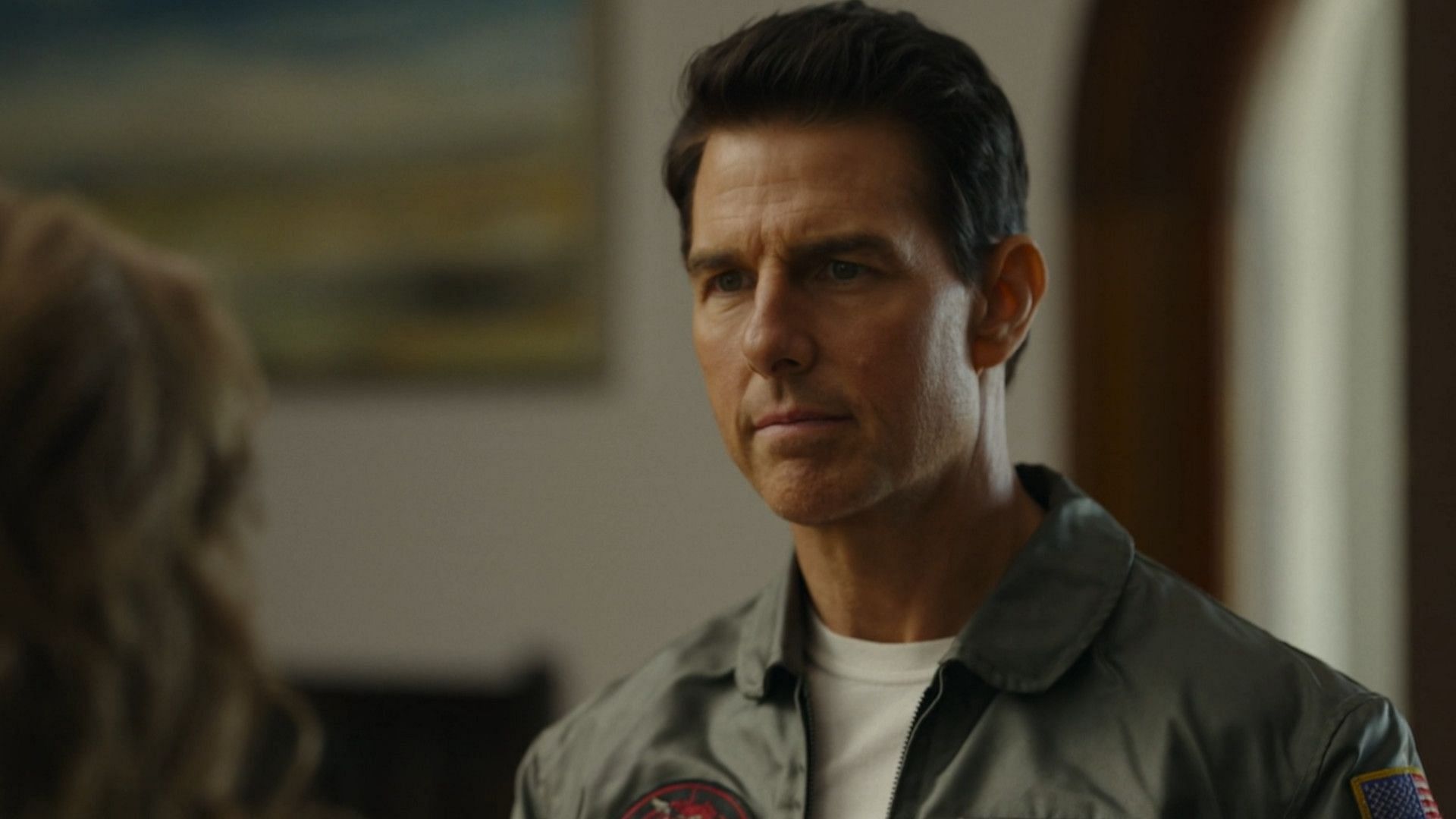 Pete "Maverick" Mitchell in the Top Gun sequel (Image via Prime Video)